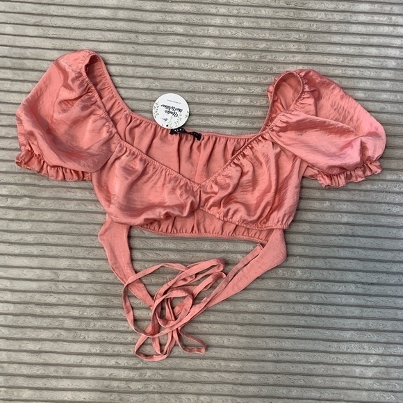 New Coquette Crop Top by Blue Blush - Picture 6 of 6